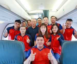 HLV Park Hang Seo sang Campuchia dự khán trận U22 Việt Nam - Thái Lan