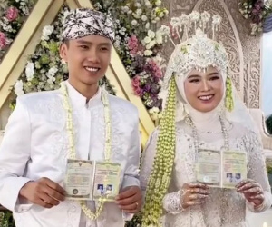 Hôn lễ theo phong cách truyền thống Indonesia của Đạt Villa