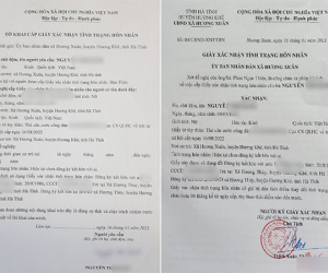 ‘Bỗng nhiên mất vợ’ và chuyện xử lý người phụ nữ đăng ký kết hôn với 2 chồng