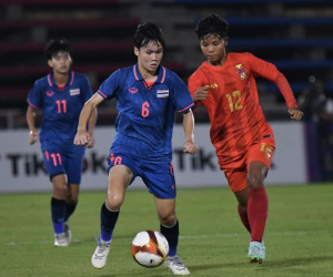 Thắng sốc trước Thái Lan, Myanmar hẹn ĐT nữ Việt Nam ở chung kết SEA Games 32