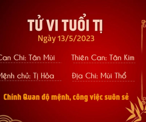 Tử vi thứ 7 ngày 13/05/2023 của 12 con giáp: Tị đón tài lộc, Thân đề phòng mất tiền