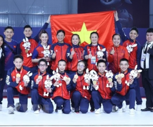 Bảng tổng sắp huy chương SEA Games ngày 14/5: Việt Nam cán mốc 90 HCV