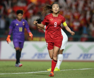 ĐT nữ Việt Nam 2-0 ĐT nữ Myanmar: Bóng đá nữ Việt Nam lần thứ 8 vô địch SEA Games