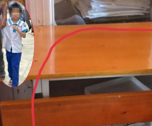 Học sinh lớp 1 ngủ quên trong tủ đựng đồ, cả xã hốt hoảng đi tìm