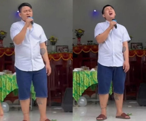 Clip: Hoài Lâm giản dị xuất hiện tại đám cưới người quen, lộ 'bụng bia' nhưng vẫn được khen ngợi hết lời vì điều này