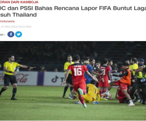 Nóng Indonesia dọa báo cáo FIFA về vụ ẩu đả với U22 Thái Lan chung kết SEA Games