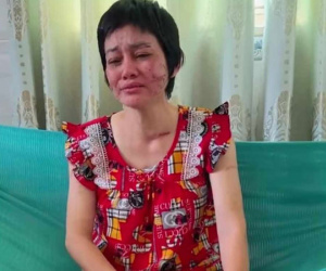 Người chồng thừa nhận dùng dây lưng đánh vợ mang bầu 7 tháng