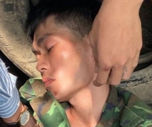 Nguyên nhân thanh niên giết vợ, đâm trọng thương em vợ rồi trốn vào đống lốp xe