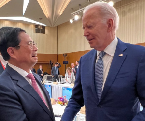 Cuộc gặp thứ 3 của Thủ tướng Phạm Minh Chính với Tổng thống Mỹ Joe Biden