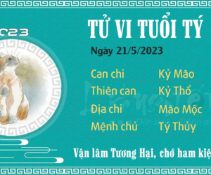 Tử vi Chủ Nhật ngày 21/05/2023 của 12 con giáp: Tý đón tài lộc, Mão đề phòng mất tiền