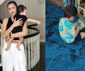 Hà Tăng khoe con trai 2 tuổi đã có thói quen đặc biệt