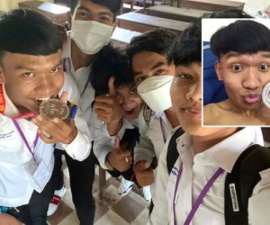 CĐV Campuchia có thể kiếm hàng tỷ đồng từ tấm huy chương bị trung vệ U22 Thái Lan ném đi