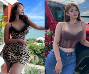 Mê mẩn hot girl xinh đẹp trong đồ tôn dáng nuột mùa hè