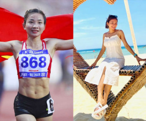 Ngoài đường đua, VĐV điền kinh Việt diện váy thướt tha