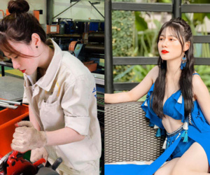 'Nữ công nhân hot girl' gây bão mạng ngày ấy, giờ ra sao?
