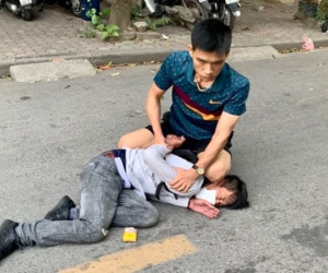Thiếu tá Công an quyết liệt truy đuổi cả cây số, khống chế tên trộm 6 tiền án