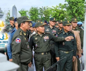 Campuchia khắc tên các VĐV dự SEA Games lên... đài tưởng niệm
