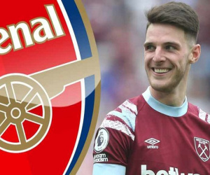Declan Rice 'chê' MU, muốn gia nhập Arsenal