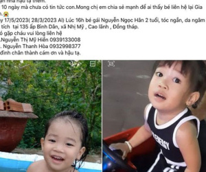 Chia sẻ đẫm nước mắt của người cha khi con gái 2 tuổi mất tích bí ẩn: 'Bé là tài sản quý nhất của chúng tôi'