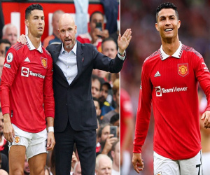 Trước chung kết Cup FA, Ten Hag ám chỉ MU thăng tiến nhờ chia tay Ronaldo
