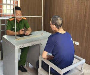 Say xỉn đâm trọng thương thiếu tá CSGT, tài xế hối lỗi ở nhà tạm giam