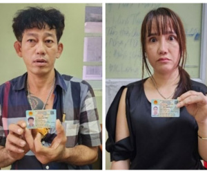 Vừa cập cảng Phú Quốc, cặp nam nữ mang vũ khí nóng bị bắt