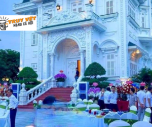 Tiệc tại 'biệt phủ' của cụ bà 80 tuổi ở Hà Tĩnh gây bão mạng