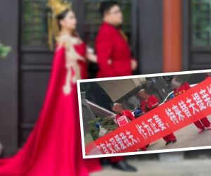 Phá đám cưới của chồng cũ để đòi tiền bồi thường ly hôn