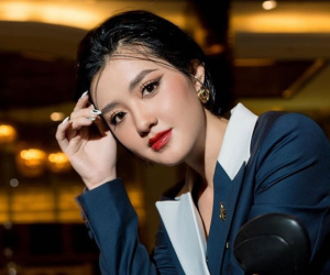 Vẻ đẹp ngọt ngào của á hậu Miss Peace là nữ chính 'Người ấy là ai'
