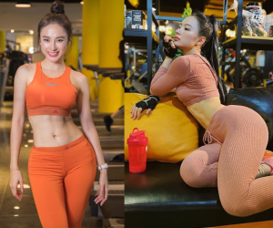 Angela Phương Trinh nhiều năm nâng tạ: Vòng 3 'trái đào', cơ bắp cuồn cuộn