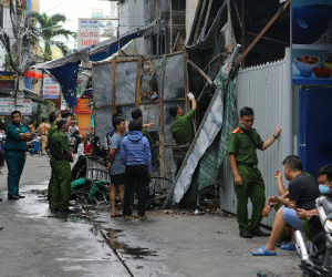 Cháy nhà ở TP Nha Trang, 3 ông cháu tử vong