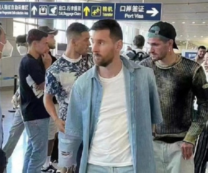 Messi được chào đón nồng nhiệt ở Trung Quốc
