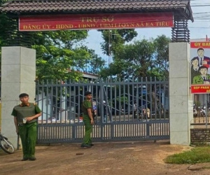 Bắt giữ 6 đối tượng trong vụ tấn công trụ sở công an xã ở Đắk Lắk