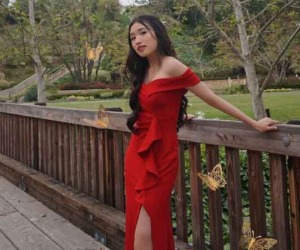 Jenny Huỳnh 'lột xác' khi lên đồ đi prom