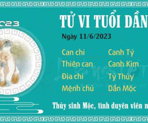 Tử vi Chủ Nhật ngày 11/06/2023 của 12 con giáp: Dần tình duyên viên mãn, Dậu cẩn thận đầu tư