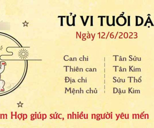 Tử vi thứ 2 ngày 12/06/2023 của 12 con giáp: Dậu được yêu mến, Thìn bị tiểu nhân rình rập
