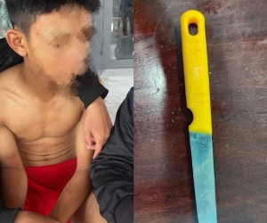 Mang dao đi cướp tài sản để có tiền nạp vào chơi game