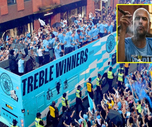 Những hình ảnh đáng nhớ về lễ diễu hành lịch sử của Man City