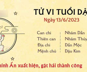 Tử vi thứ 3 ngày 13/06/2023 của 12 con giáp: Tý gặp Kiếp Tài, Dậu thành công