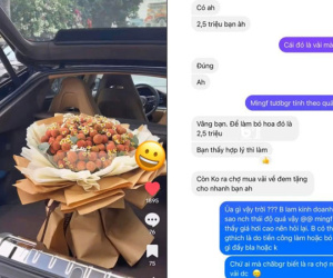 Nghe báo giá bó hoa toàn quả vải giá 2,5 triệu, khách hàng quá sốc hỏi xác nhận thì bị chủ tiệm cọc cằn 'đắt ra chợ mà mua'