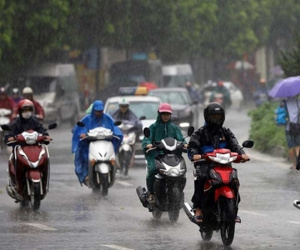 Thời tiết ngày 14/6: Hà Nội tiếp tục mưa to vào chiều tối