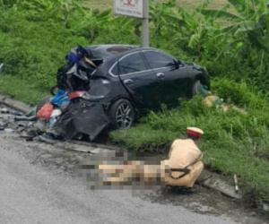 Công an tỉnh Hà Nam thông tin vụ xe đầu kéo tông tử vong thiếu tá CSGT