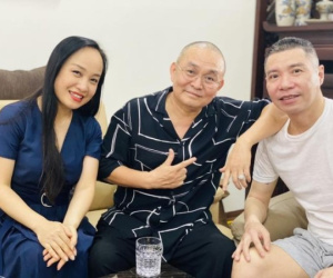 Sang thăm NSND Công Lý, NSƯT Xuân Hinh có lời nhắn bất ngờ liên quan đến vợ trẻ của 'Cô Đẩu'