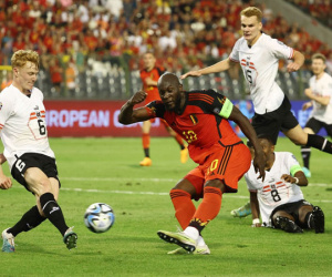 Lukaku giải cứu tuyển Bỉ trước Áo