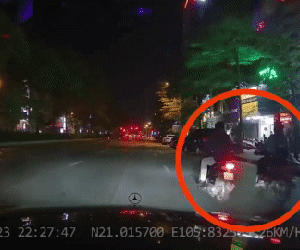 Giơ chân đạp xe ôm công nghệ, nam thanh niên gặp ngay 141