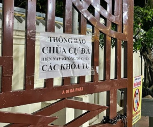 Chùa Cự Đà sẽ dừng vĩnh viễn các khóa tu
