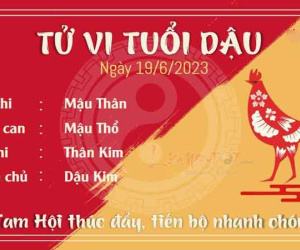 Tử vi thứ 2 ngày 19/06/2023 của 12 con giáp: Dậu tiến bộ, Ngọ xung đột