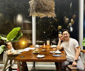 Cường Đô La hâm nóng tình cảm với vợ, nhan sắc sau sinh của Đàm Thu Trang gây chú ý