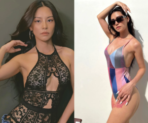 Bạn gái kém 11 tuổi của đạo diễn Nguyễn Quang Dũng mặc nóng bỏng ở đời thường