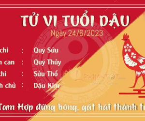 Tử vi thứ 7 ngày 24/06/2023 của 12 con giáp: Ngọ bị hãm hại, Dậu tình tiền song thu